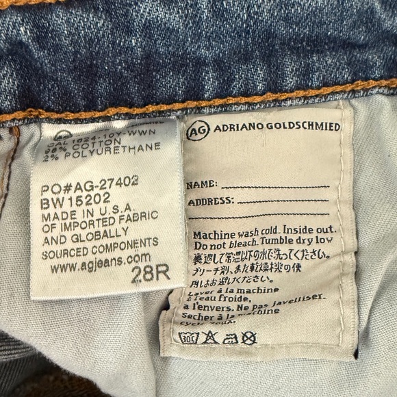 Alexa Chung x AG Brianna Dark Wash Jeans - 27 - Picture 3 of 8